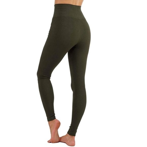 Highwaisted Breathable Cotton Leggings - Picture 2 of 5
